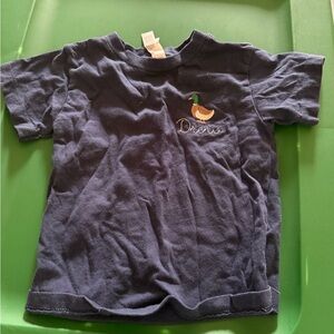 DREW Blue Short Sleeve Tee with Crew Neck